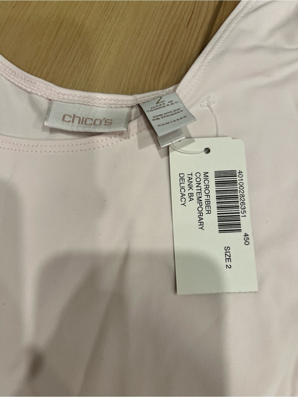 NWT 2 Chico’s Microfiber Tanks - Picture 4 of 6